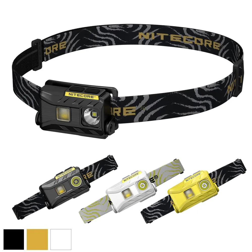 NITECORE NU25 USB перезаряжаемая Фара 3 * CREE XP-G2 S3 max 360 люмен белый красный налобный фонарь