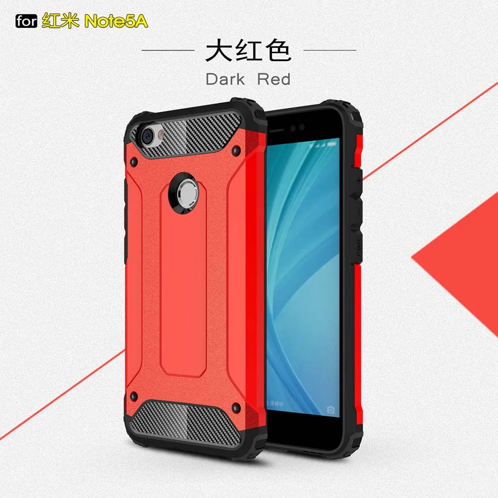 Coque 5,5 для Xiaomi Redmi Примечание 5A Prime чехол для Xiaomi Redmi Примечание 5A Prime Pro Y1 Lite чехол для телефона чехол-лента на заднюю панель - Цвет: Red
