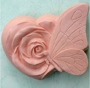 Силиконовые формы для мыла бабочки цветы 50315 ручная работа|silicone soap mold|craft moldshandmade