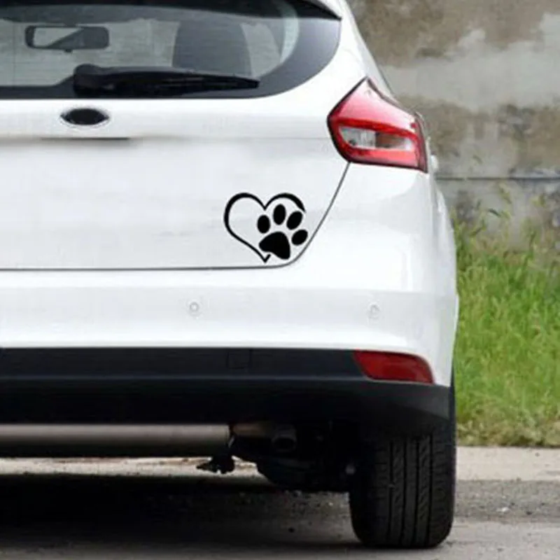 1 шт. Новая горячая Распродажа милый кот собака наклейка &quotследы&quot следы лап