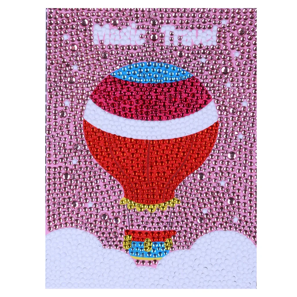 A 15X20cm Алмазная картина особой формы DIY с изображением животных из мультфильмов для детей 5D, Набор для вышивки крестиком с кристаллами - Цвет: A 15X20cm