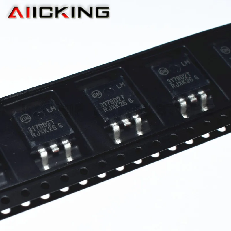 LM317BD2TR4G LM317 LM317B TO-263 100% новый импортный оригинальный Регулируемый трехклеммный
