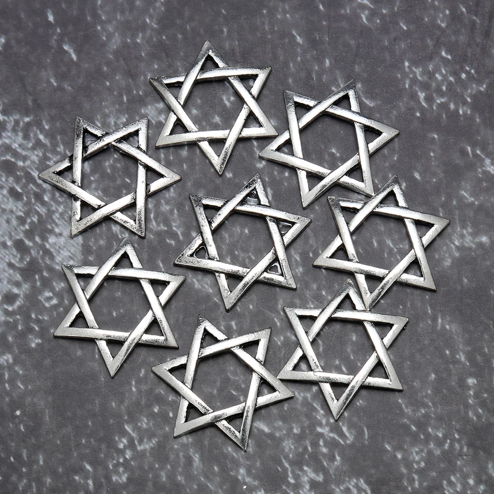 1 шт. Wicca подвеска в виде гексаграммы для рукоделия Gfit Браслеты Ожерелья DIY