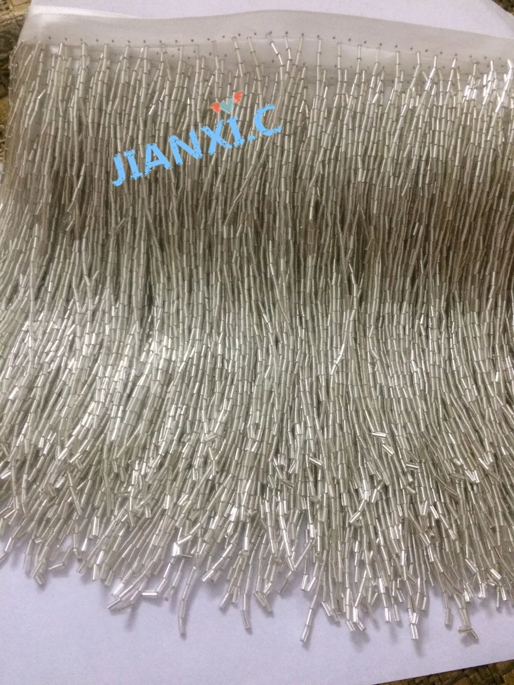 Лидер продаж серебристая брикет бахрома кружевная отделка длина 15 см для