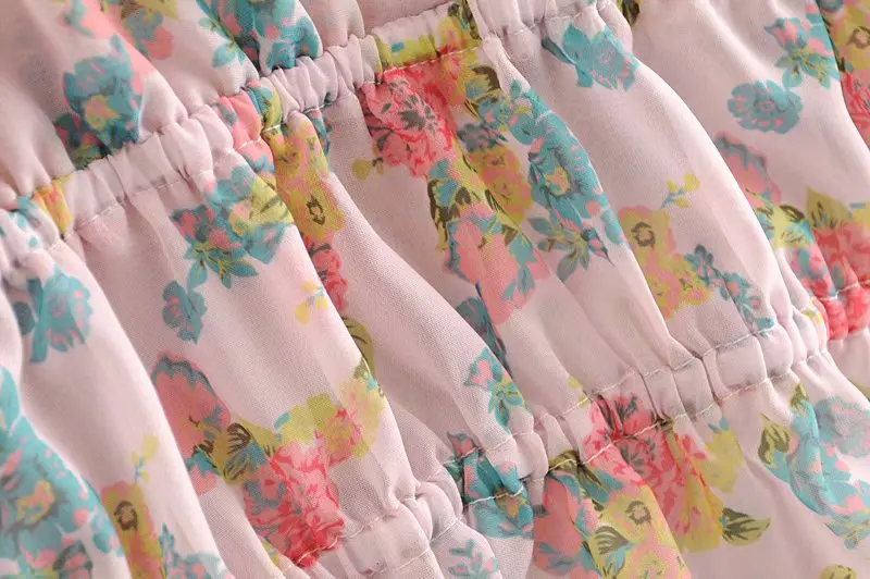 Bazaleas винтажный комплект из двух предметов с оборками и галстуком модный