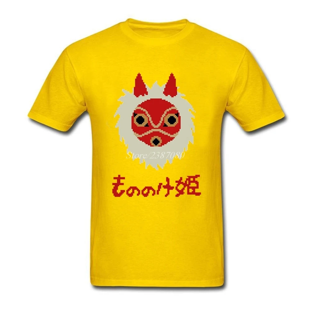 2019 Горячая Принцесса Мононоке Футболка Harajuku футболка для мужчин хлопковая с
