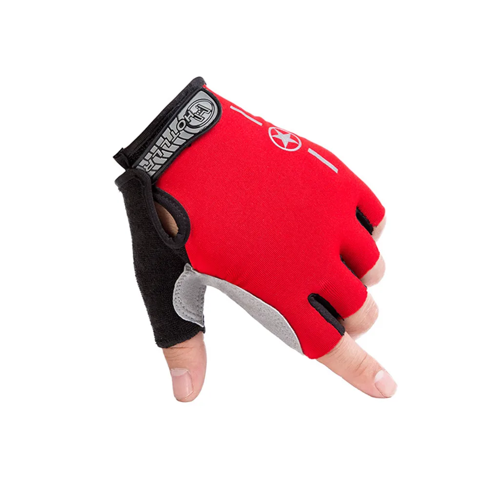 1 пара противоударные велосипедные перчатки с полупальцами Гелевые для езды на