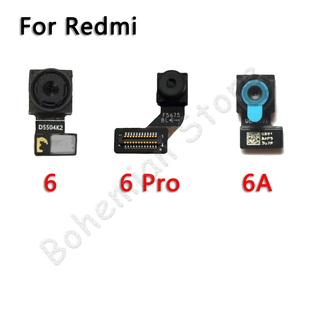 Оригинальная маленькая фронтальная камера Flex для Xiaomi Redmi Note 3 3s 4 4A 5 5A 6 6A Pro Global Facing фронтальная камера Flex запасные части