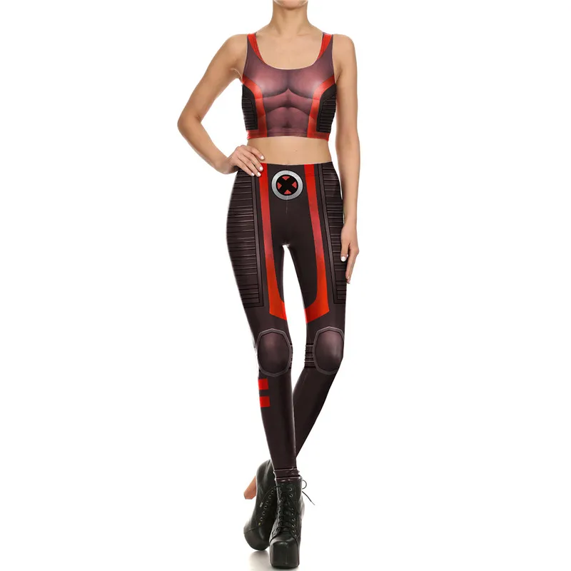 KDK1672B03023 Бренд NADANBAO, новинка, летние модные леггинсы Wonder Woman для косплея, леггинсы с 3D принтом, женские леггинсы для фитнеса, набор Пурим, Карнавальная одежда - Цвет: KDK1672B03023