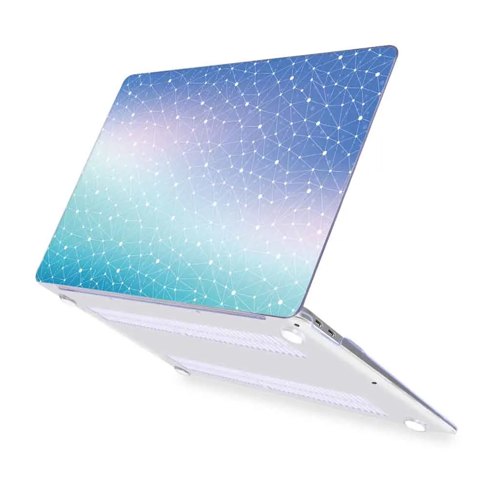 A045 Чехол для ноутбука MacBook Air Pro retina 11 12 13 15 A1932 Pro 13 15 16 дюймов Сенсорная панель A2141 A2159 пластиковый жесткий чехол - Цвет: A045