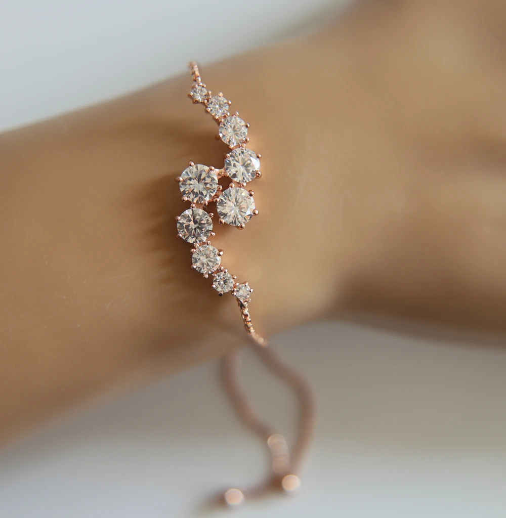 2017 высокое качество изящный AAA + Фианит Шикарные Модные женские ювелирные изделия