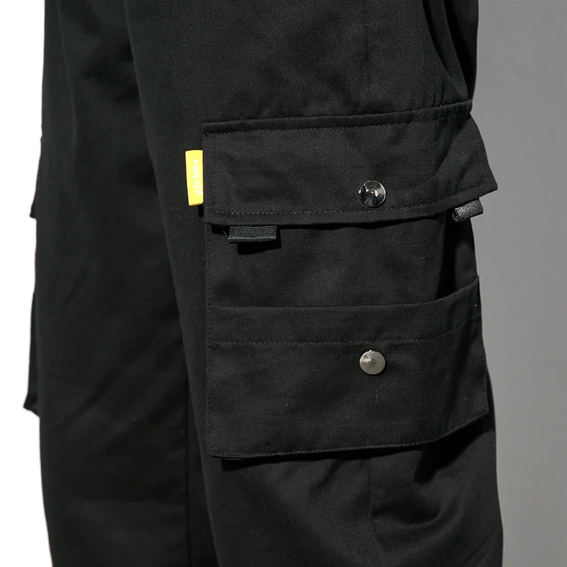 

Cotton Mens Jogger Pencil Harem Pants 2020 Men Military Cargo Pants Loose Hip hop Elastic Waist Joggers Male Trousers M -5xl