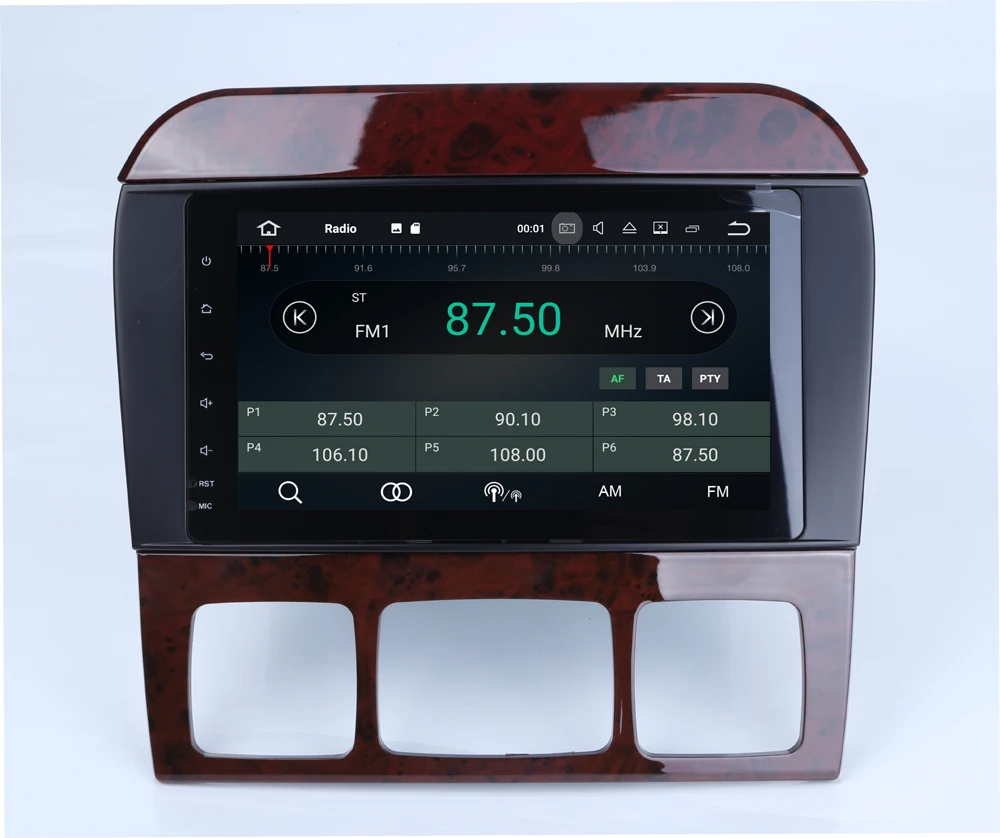 8 &quotAndroid 9 0 автомобильный DVD GPS плеер для Mercedes Benz S Class W220 W215 S280 S320 S400 S500 радио