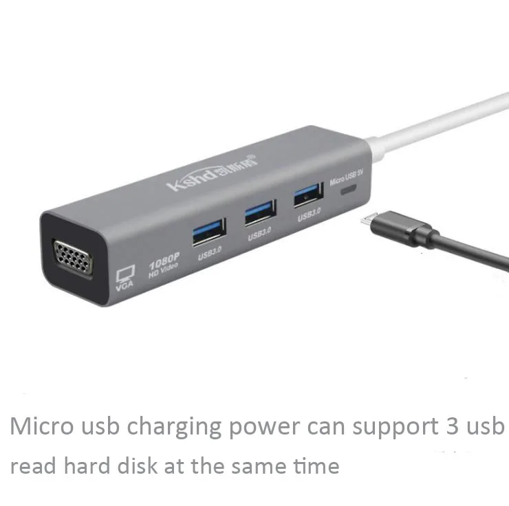 Док-станция USB 3 0 на и VGA hub для surface pro 5 6 | Компьютеры офис