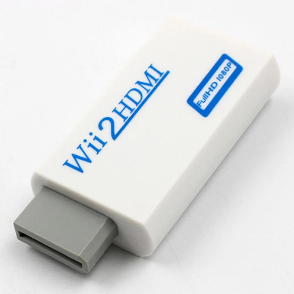 HDMI конвертер Поддержка FullHD 720 P 1080 P 3,5 мм аудио для wii 2 HDMI адаптер преобразования