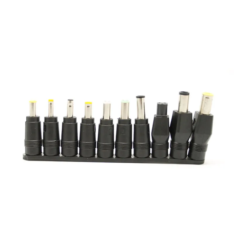 Адаптер питания для ноутбука 10 шт. коннекторы универсальное зарядное устройство