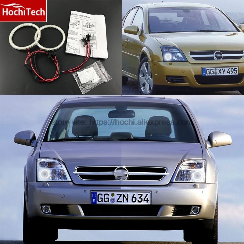 HochiTech ультра яркий SMD белый светодиодный ангельские глазки 2002 лм 12 В гало кольцо