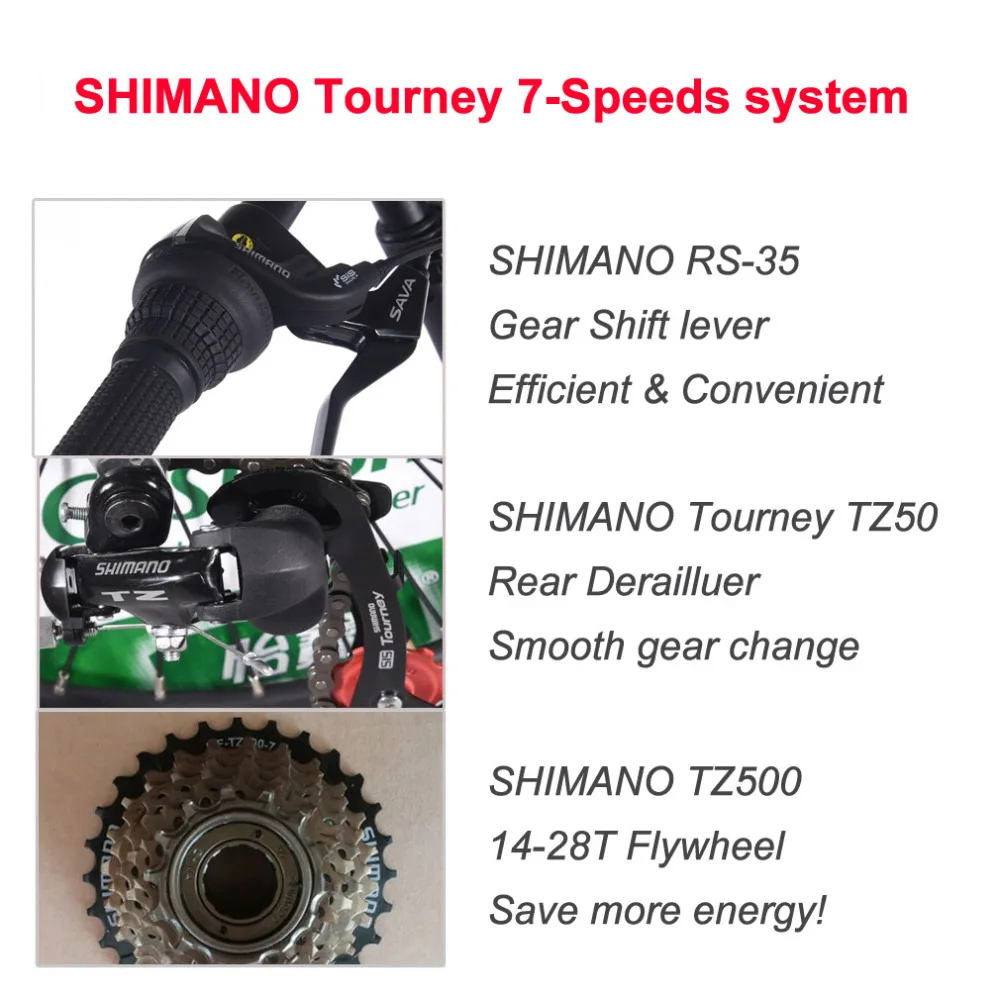 SAVA складной велосипед 20 &quotскладной udlt ультра легкий audlt с SHIMANO 7 скоростей