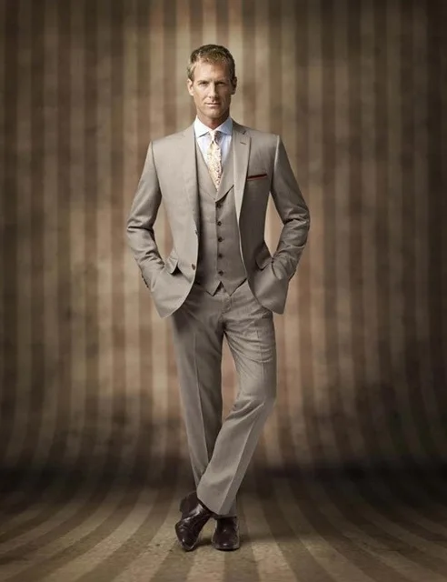 Новые товары смокинги для жениха с отложным воротником и вырезом мужской