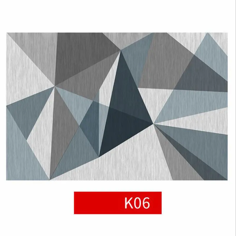 K-06 Новинка, толстые мягкие ковры в скандинавском стиле для гостиной, напольный коврик для двери, коврик для дома, тонкий большой декоративный коврик для дома - Цвет: K-06
