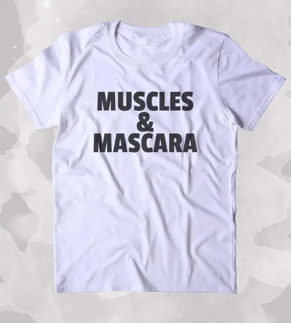 Рубашка с мускулами и тушью для девушек Одежда бегунов Tumblr T shirt B362|tumblr clothing|shirt