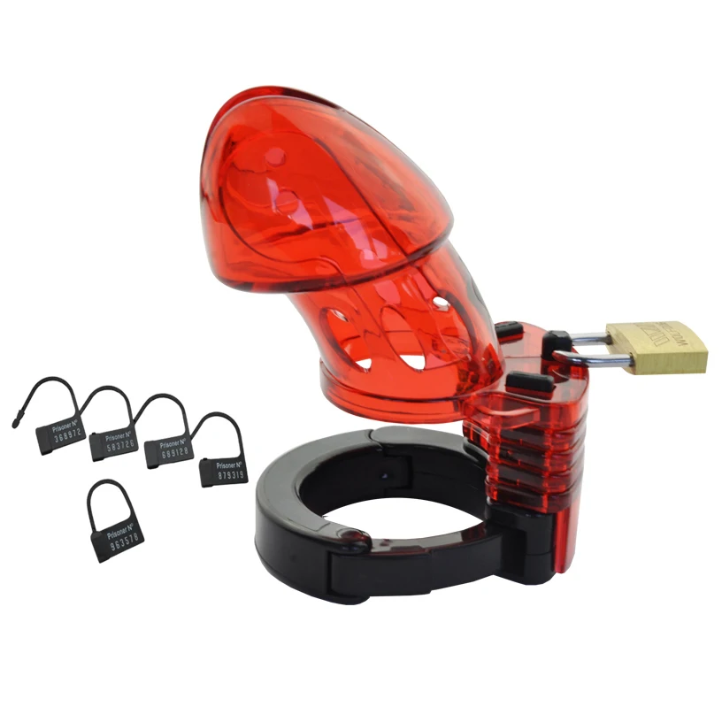 Регулируемое кольцо на пенис Пластик Мужской Целомудрие замок в форме птицы