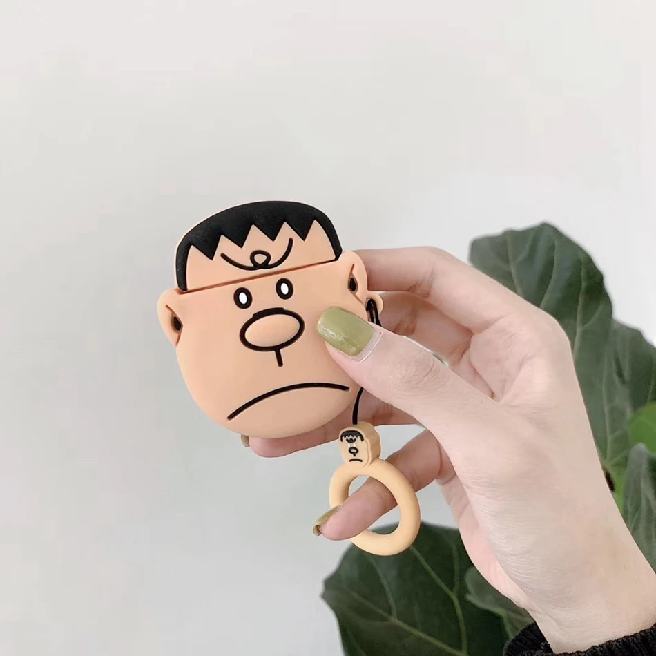209 3D чехол для наушников s для AirPods 2 Чехол милый эльф мяч мультфильм для Apple Air Pods Защитная крышка для Earpods чехол для наушников кольцевой ремешок - Цвет: 209