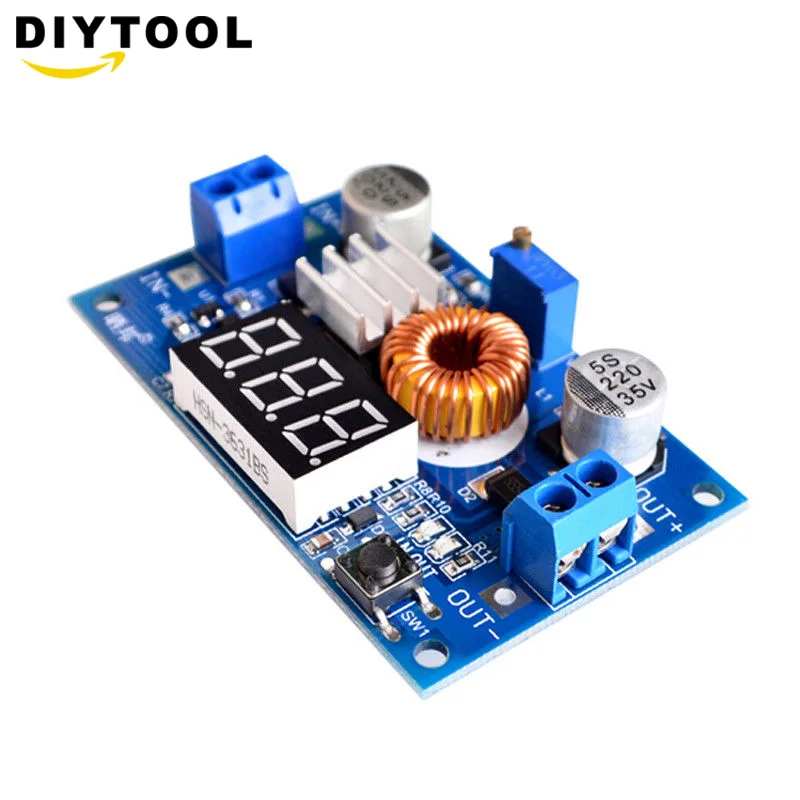 5A 75 Вт XL4015 DC конвертер Регулируемый понижающий модуль 4 0 38V до 1 25 V 36V DIY