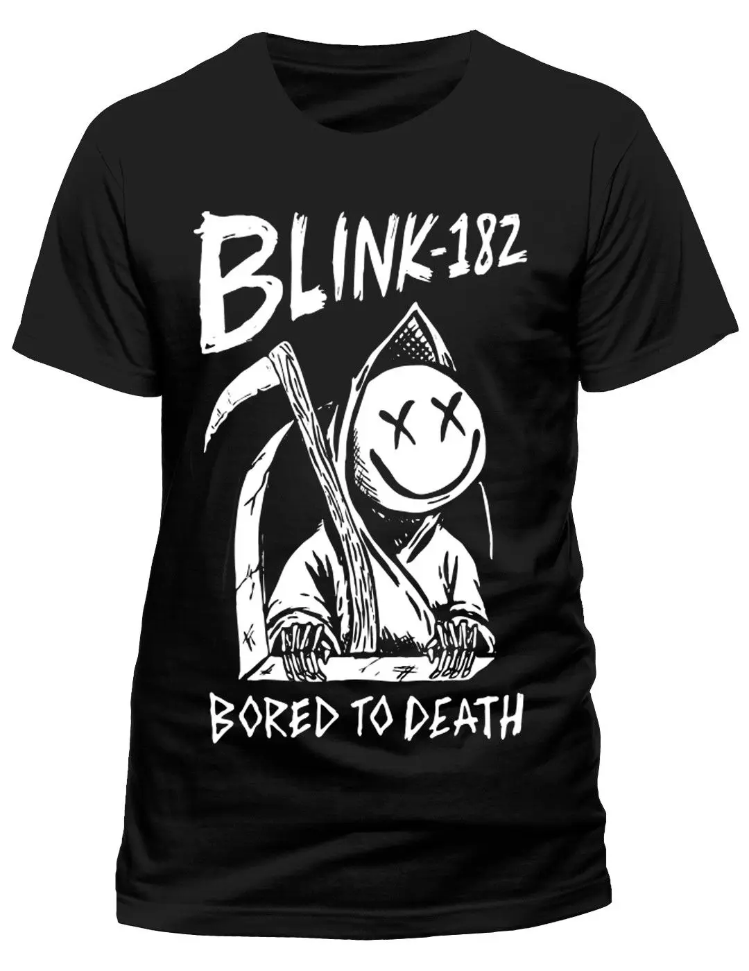 BLINK 182 'Скучно до смерти' Футболка NUOVO E ORIGINALE2018 новый бренд|Мужские футболки| |