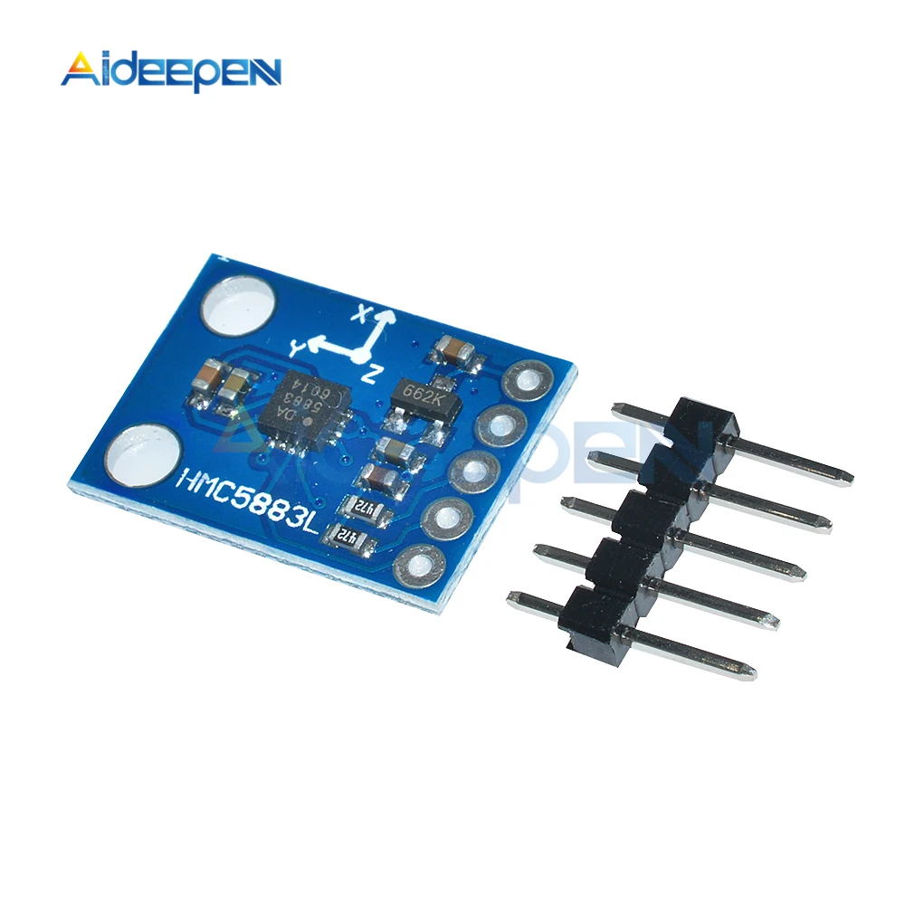 GY 273 3 в 5 HMC5883 HMC5883L трехосевой Компас магнитометр сенсорный модуль для Arduino|Детали