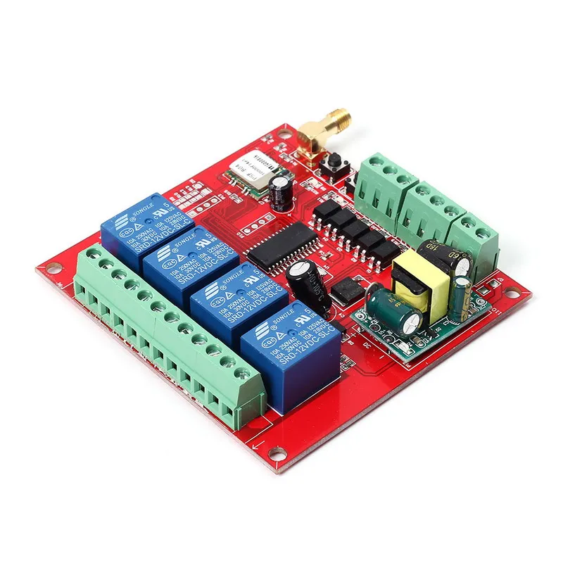 AC 110 V-230 V Wifi реле многоканальный мобильный телефон пульт дистанционного управления сетевой релейный модуль с антенной Беспроводной умный дом