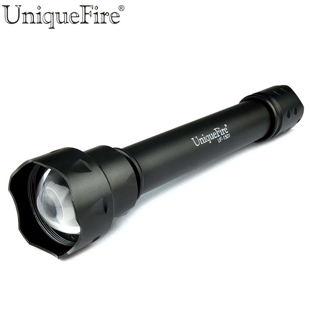 UniqueFire 3 Вт Инфракрасный светодиод UF-1501 IR 850NM перезаряжаемый режима Zoom Focus фонарик +
