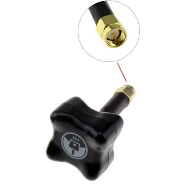 short-inner pin TBS TRIUMPH Antenn Team BlackSheep VAS 5,8 GHz круговая поляризационная антенна Triumph SMA RP-SMA для гоночного квадрокоптера FPV - Цвет: short-inner pin