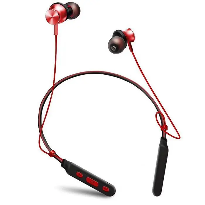 Neckband беспроводные наушники бинауральная стерео задняя подвеска Bluetooth Спортивная