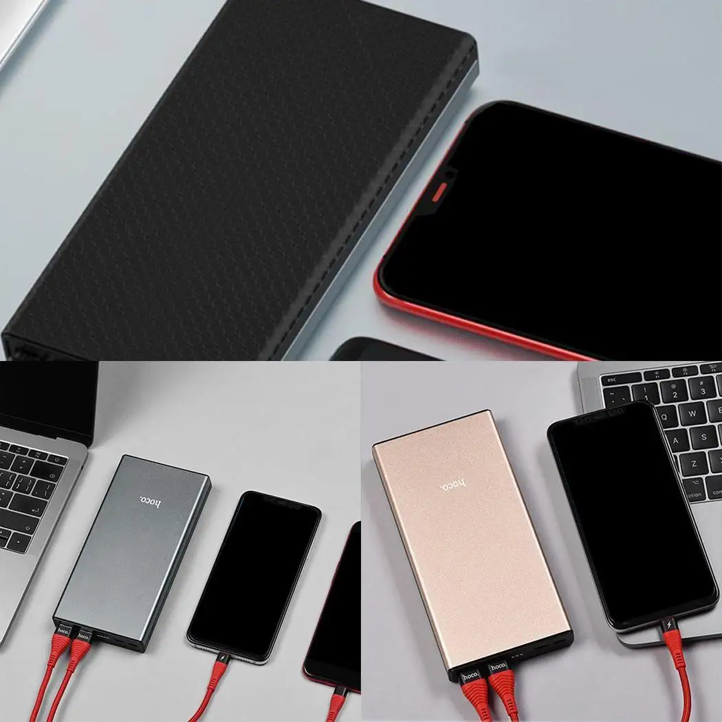 30000 мАч портативный внешний аккумулятор с двумя usb тип c портативное зарядное