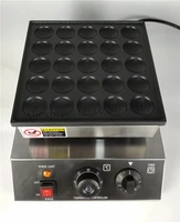 950w 25 holes commercial poffertjes grill waffle machine small pancake maker non stick pan