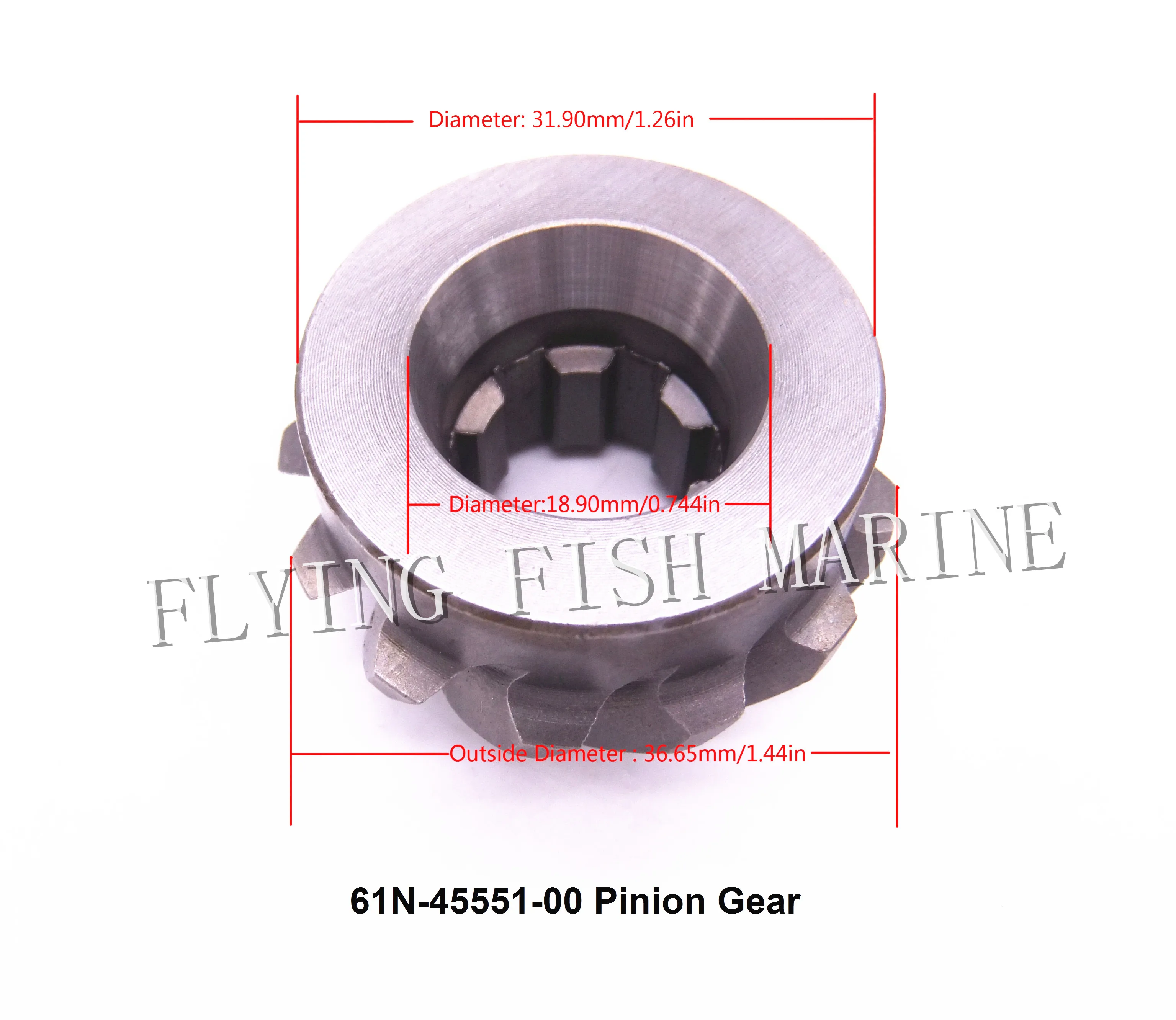 Лодочный мотор 61N 45551 00 Pinion & 45571 Reverse 45560 10 передний редуктор для Yamaha F25 E25B E30H 25B 30H|boat