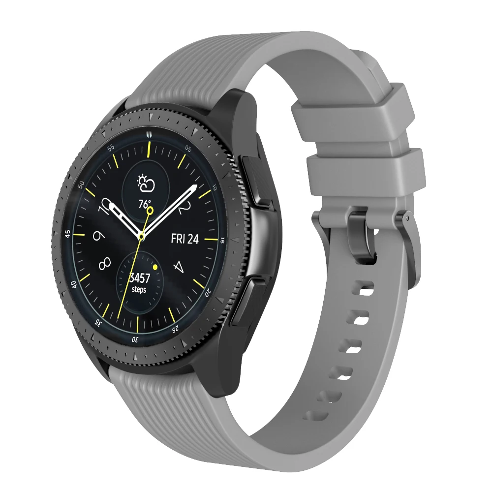 Шестерни S3 Frontier ремешок для samsung Galaxy часы активное 2/46 мм 42 мм длина браслета huawei Watch gt amazfit ремешок Bip/20 мм/22 мм ремешок для наручных часов
