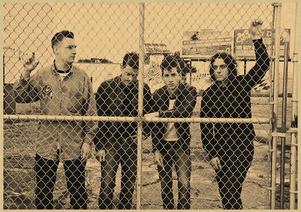 Рок-Группа Arctic Monkeys крафт-бумага плакат настенный домашний бар плакаты домашний декор