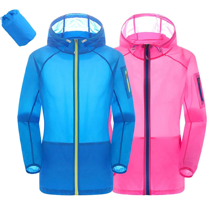2017 Весна Лето Открытый Быстросохнущий походный Кемпинг Куртки Спортивная тонкая