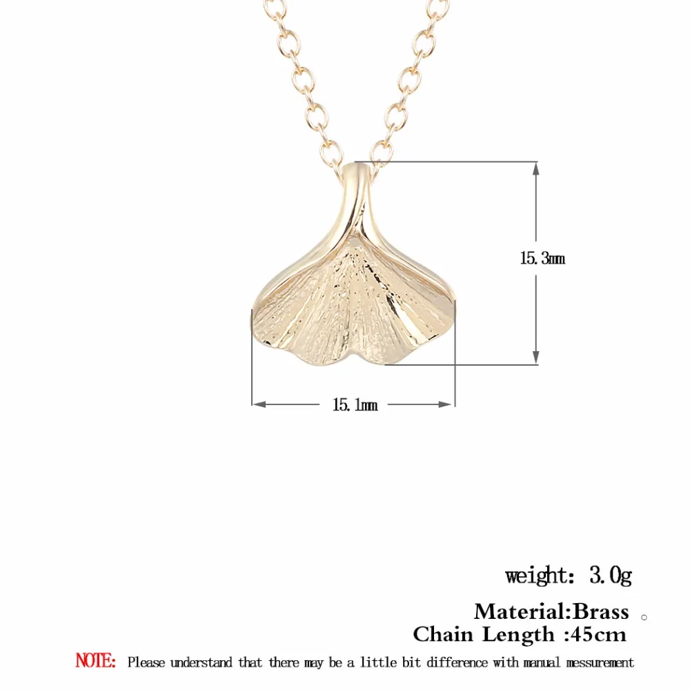 Kinitial 10 шт. цвета: золотистый серебристый гинкго цветок Leaf Шарм Подвески Цепочки и