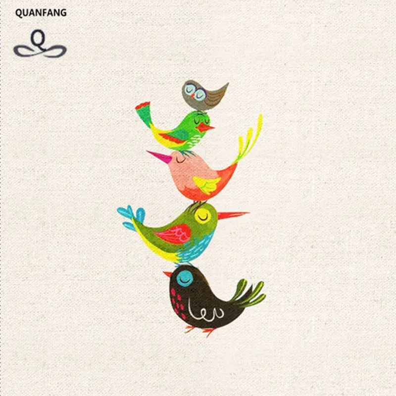 Окрашенная вручную хлопчатобумажная льняная ткань для сделай сам шитье