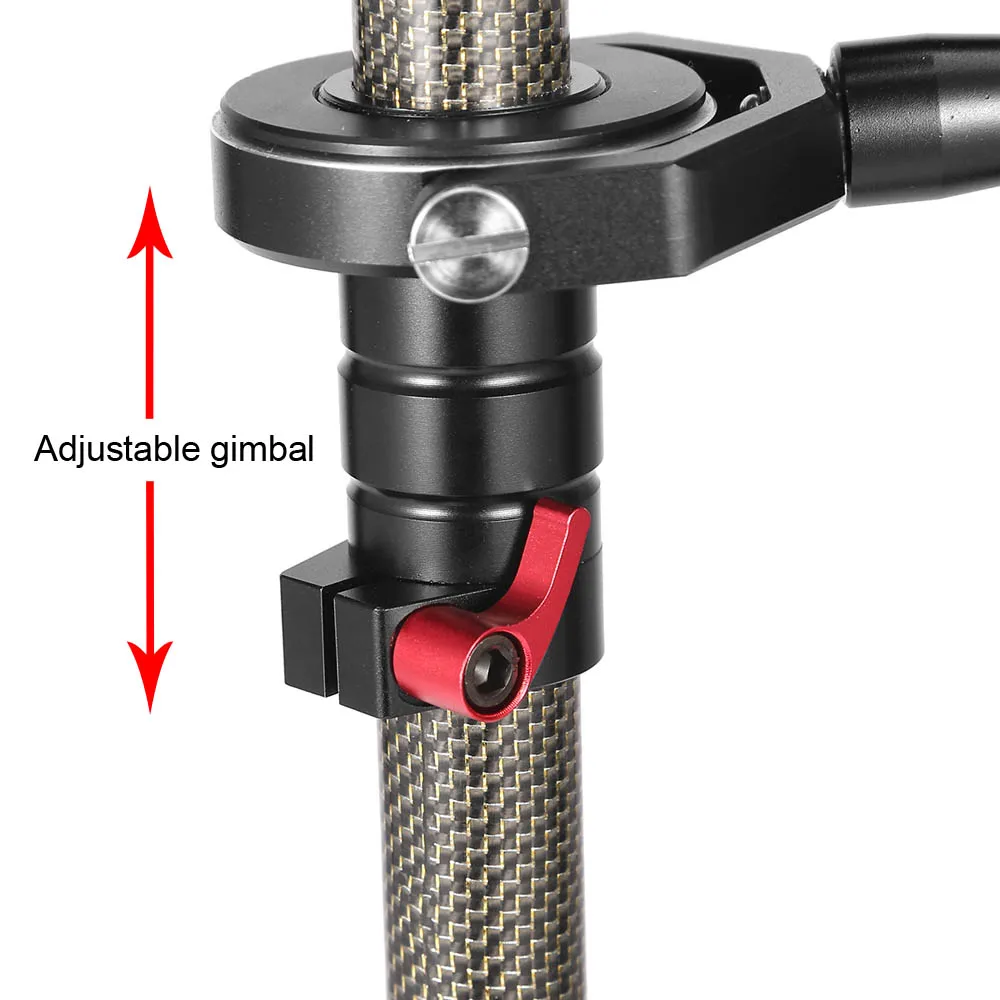 Профессиональный стабилизатор Steadicam из углеродного волокна для камер Canon Nikon Sony и