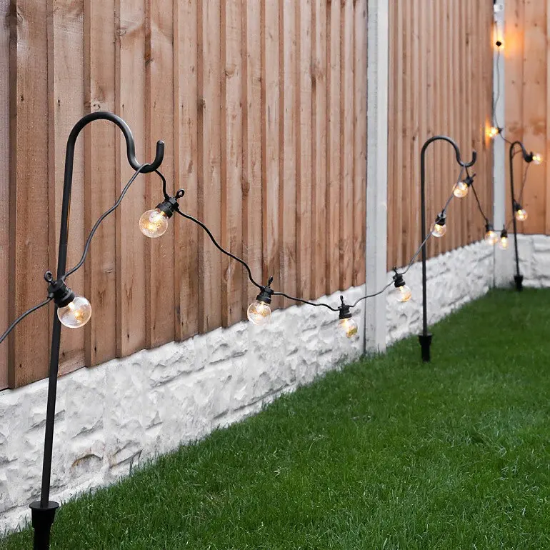 Waterproof 23M 25-Globe LED Bulb String Lights - Connectable for Outdoor Tree Wedding Christmas Holiday Décor image 3