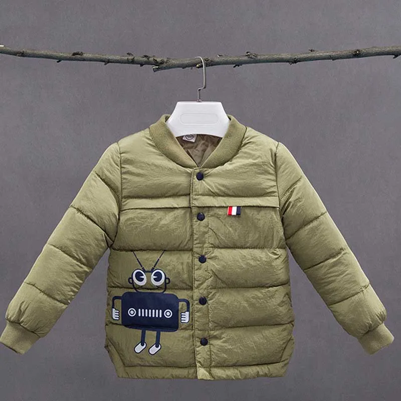 BibiCola/зимнее пуховое пальто для девочек Рождественская зимняя верхняя одежда из