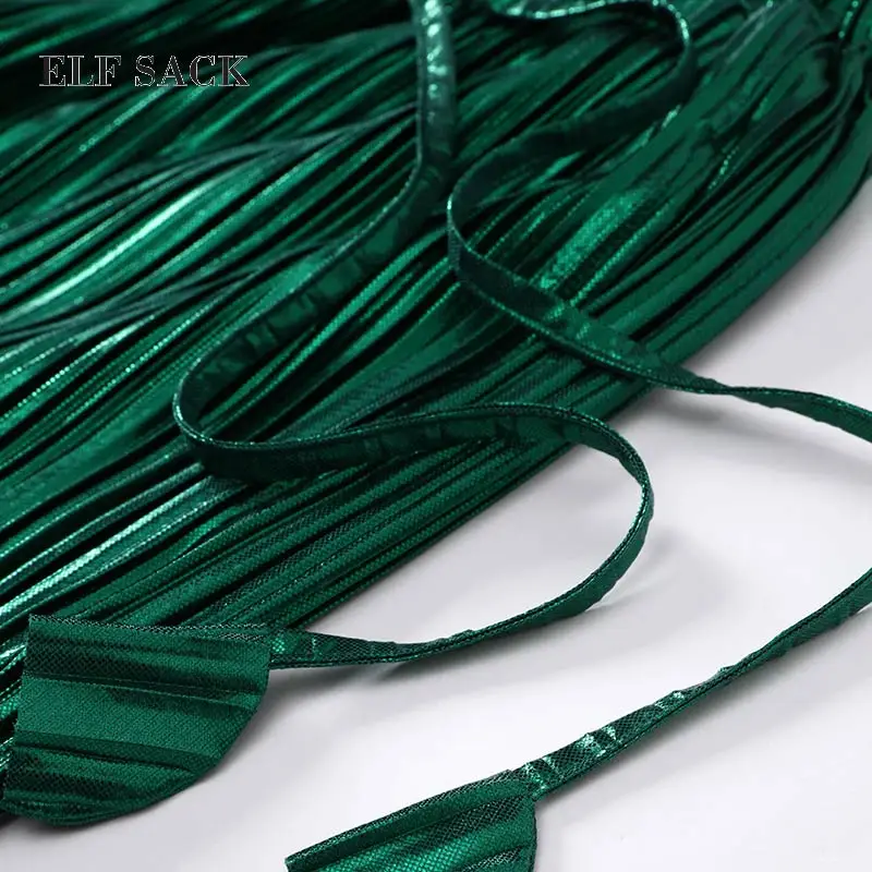 Женские кружевные шорты ELFSACK белые винтажные Мини с широкими штанинами