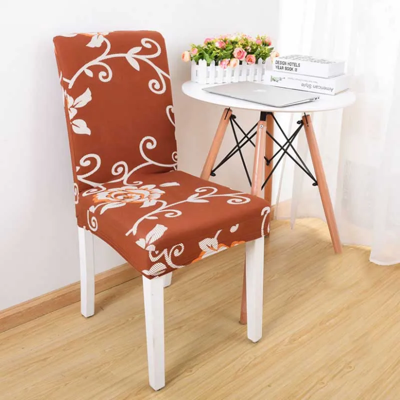 2 шт. эластичные чехлы на стулья с цветочным принтом | Дом и сад