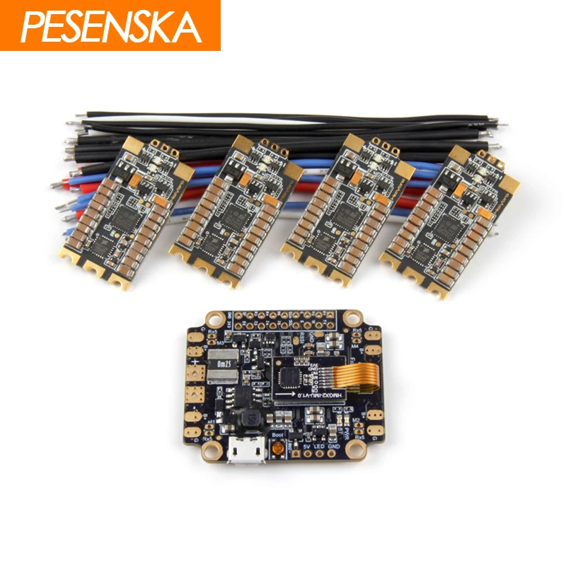 Pesenska Holybro Kakute F4 AIO все в одном V2 игровые Джойстики + Tekko32 35A BLHeli_32 ESC Dshot1200 2 6 S|Детали и