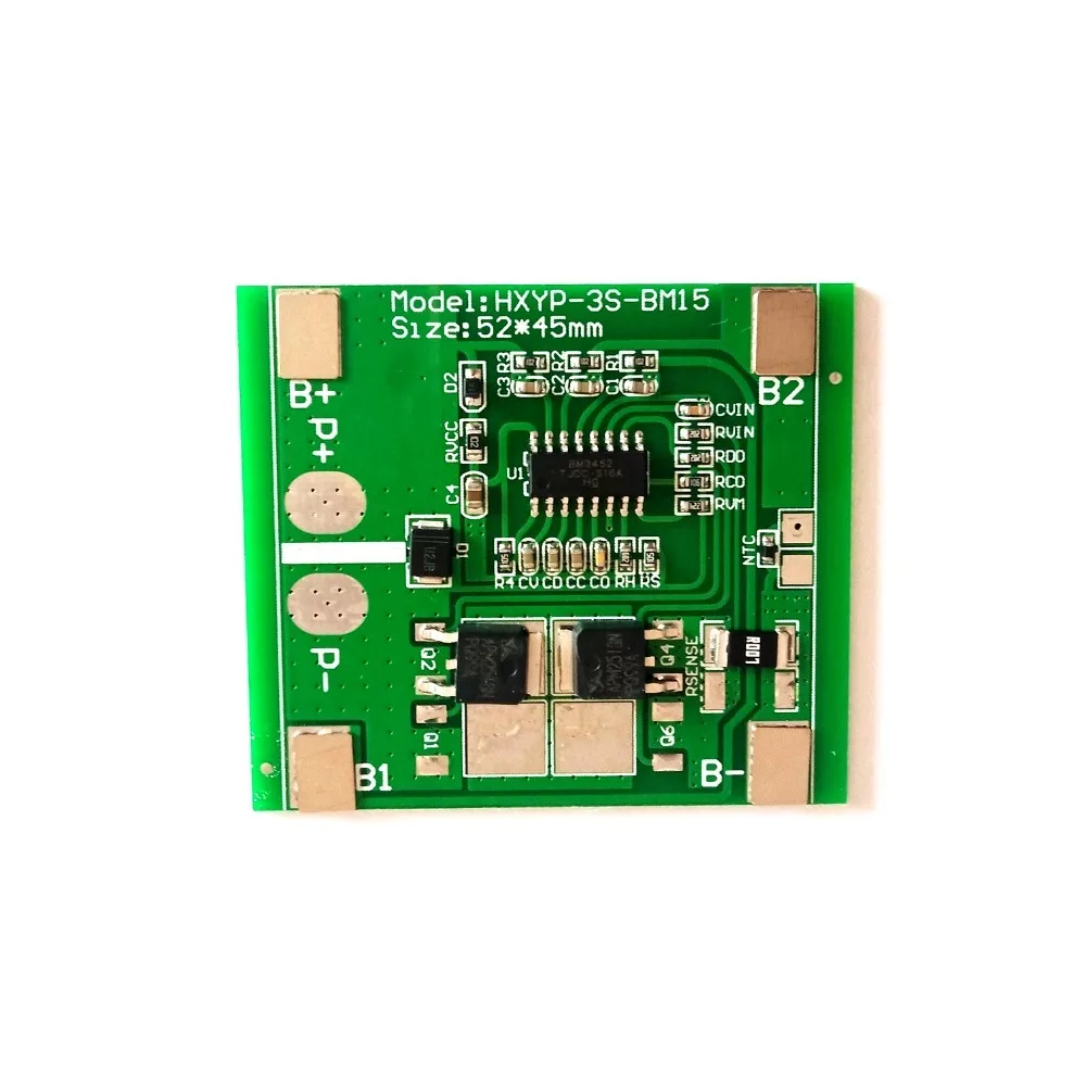 BMS 3S 8A/10A/15A/25A/30A/40A баланс литий-ионный аккумулятор Защитная плата