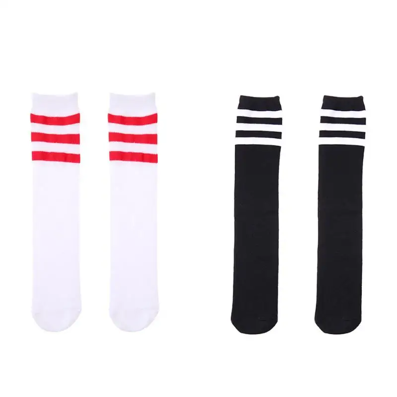 Детские гольфы сезон весна осень теплые хлопковые детские в футбольную полоску